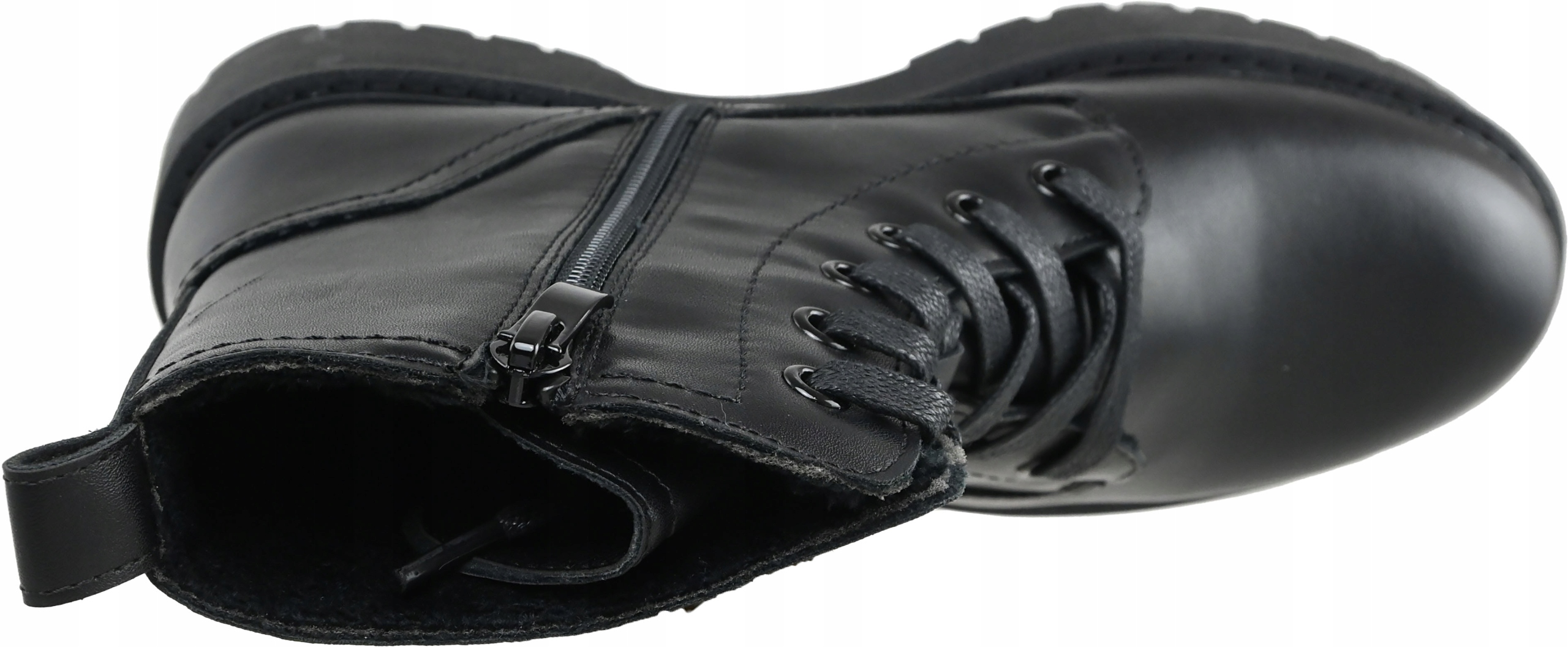 WORKERY TRAPERY SERGIO LEONE TR 759 BLACK PU R.38 Oryginalne opakowanie producenta pudełko