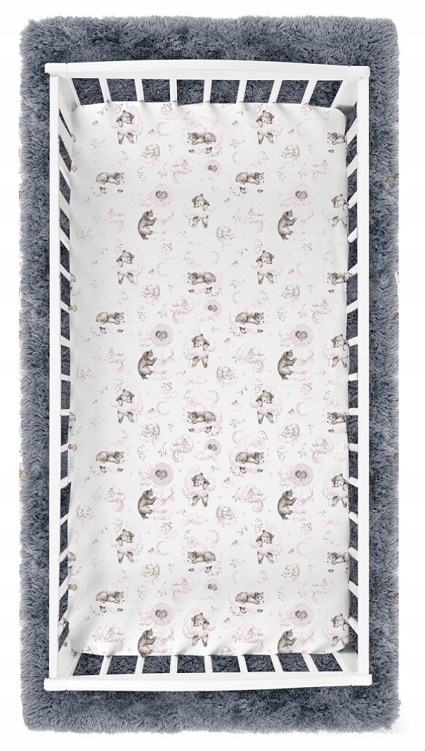 PRZEŚCIERADŁO DO ŁÓŻECZKA 160x80 Z GUMKĄ BAWEŁNA 100% BABYMAM EAN (GTIN) 5903672175005