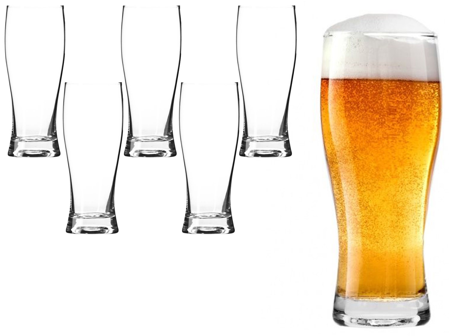 

Szklanka do piwa kufel 500ml Krosno Chill 6x