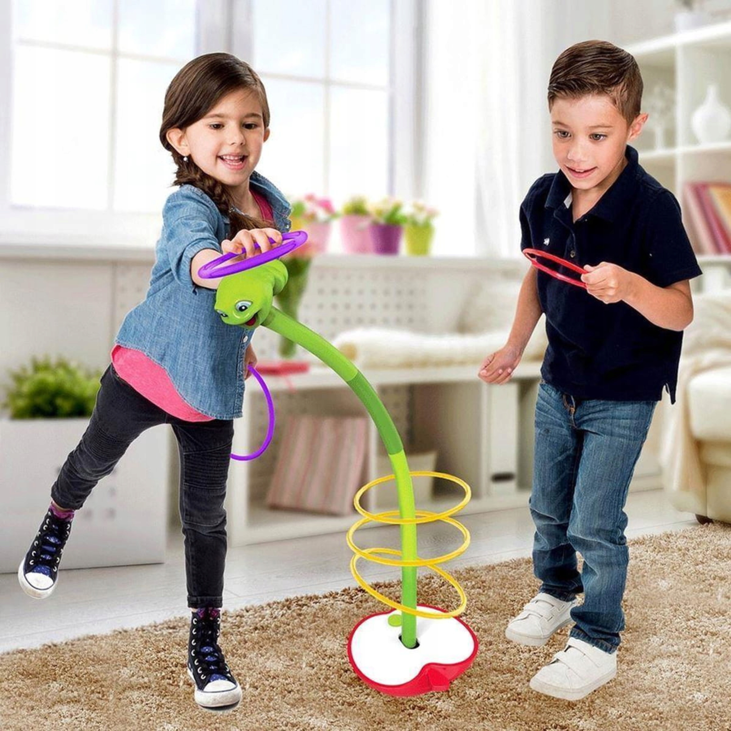 GRA ZRĘCZNOŚCIOWA Tańczący Robak Gibający Robaczek RZUT DO CELU Prezent Marka Eddcom