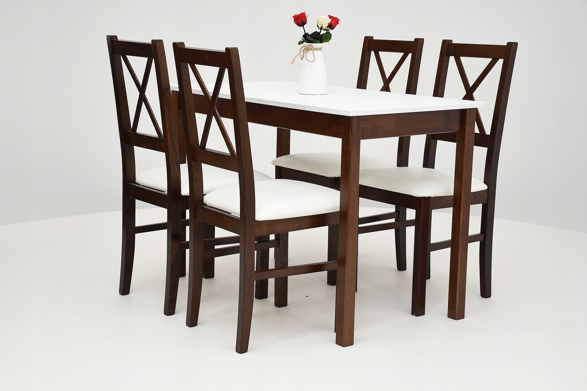 komplet mebli do kuchni stół + 4 krzesla, stoły Długość stołu 110 cm