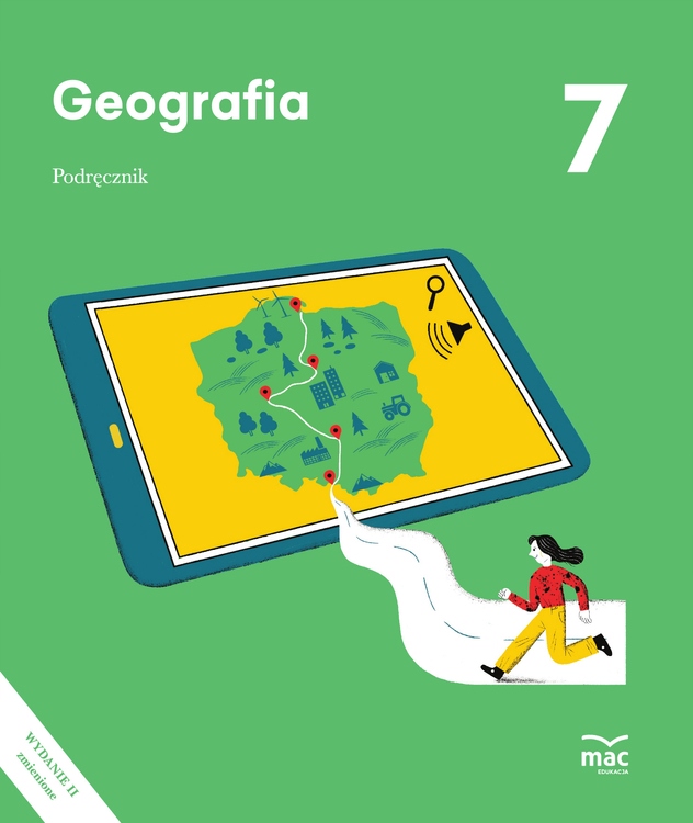 Geografia Podręcznik Klasa 7 Wydanie II MAC