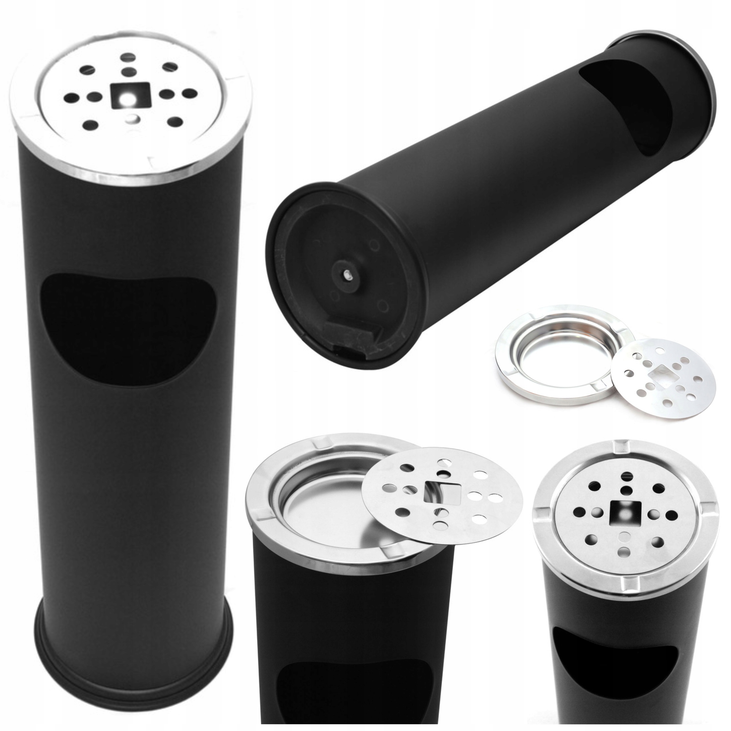 POPIELNICA KOSZ NA ŚMIECI POPIELNICZKA STOJĄCA 8L