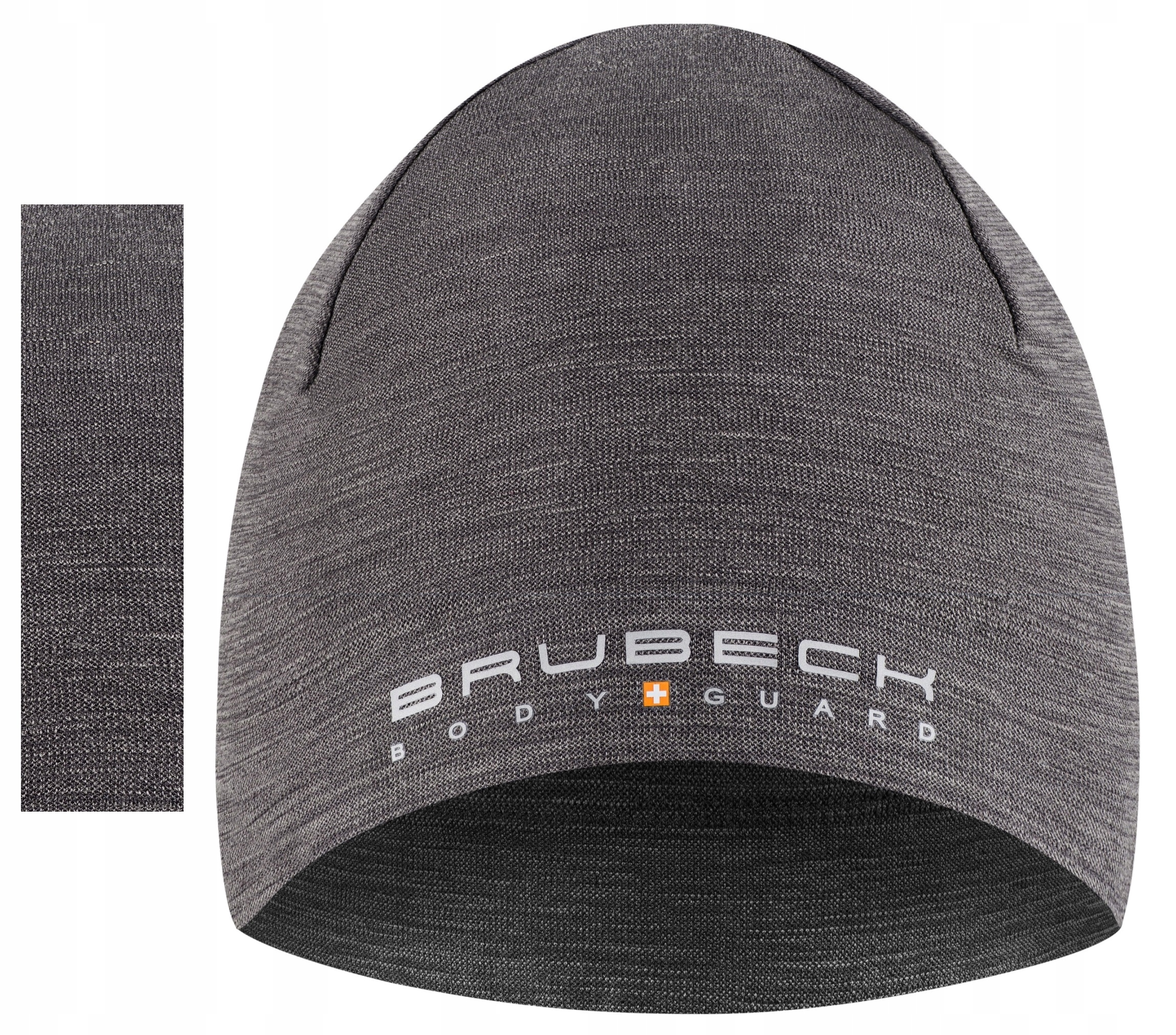 Czapka Brubeck wełniana Wool HM1018U szary S/m