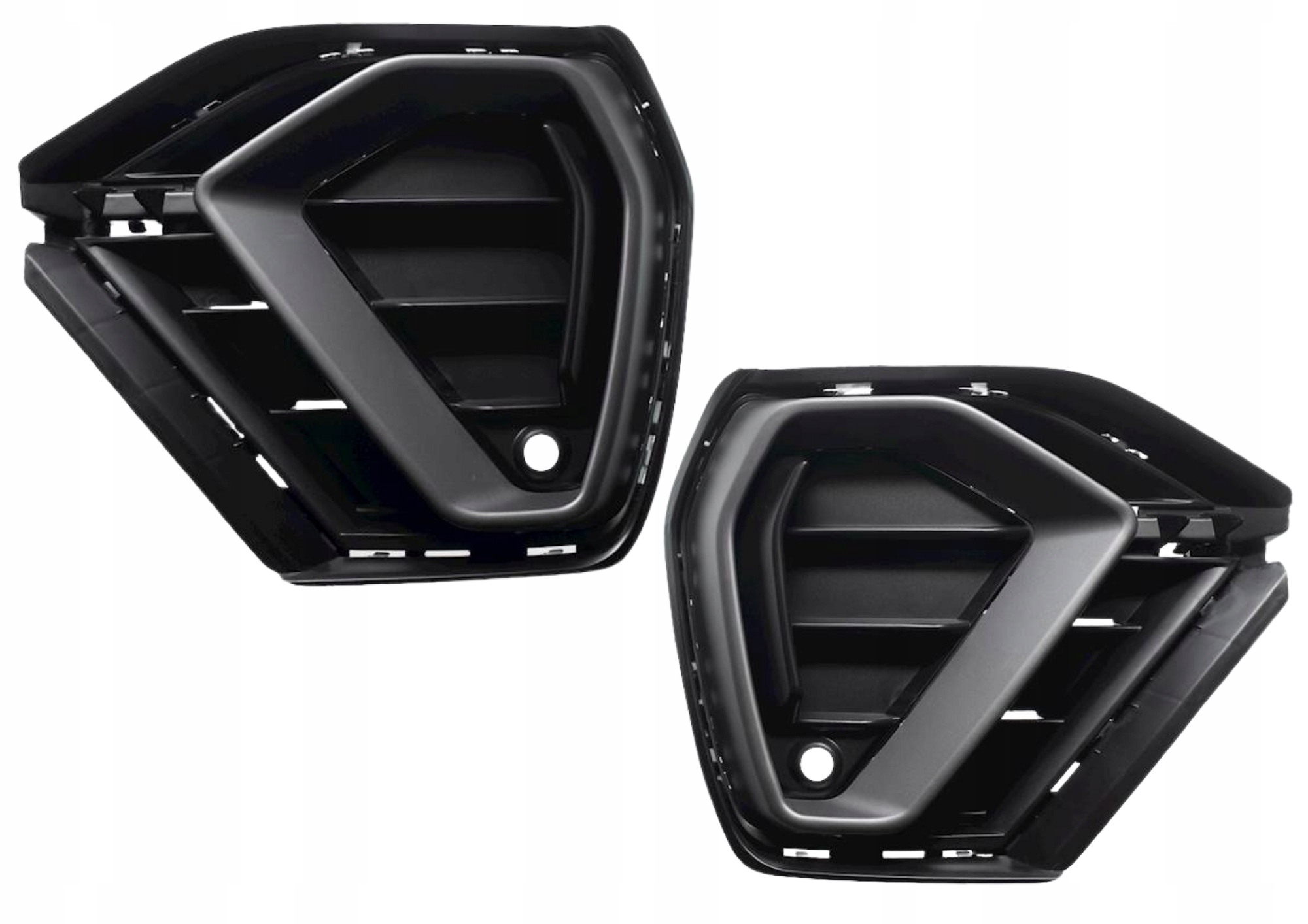 Audi Q3 83A S-line 2018-ATRAPY Nárazníku Šedé Lišty Pravá Levá Sada