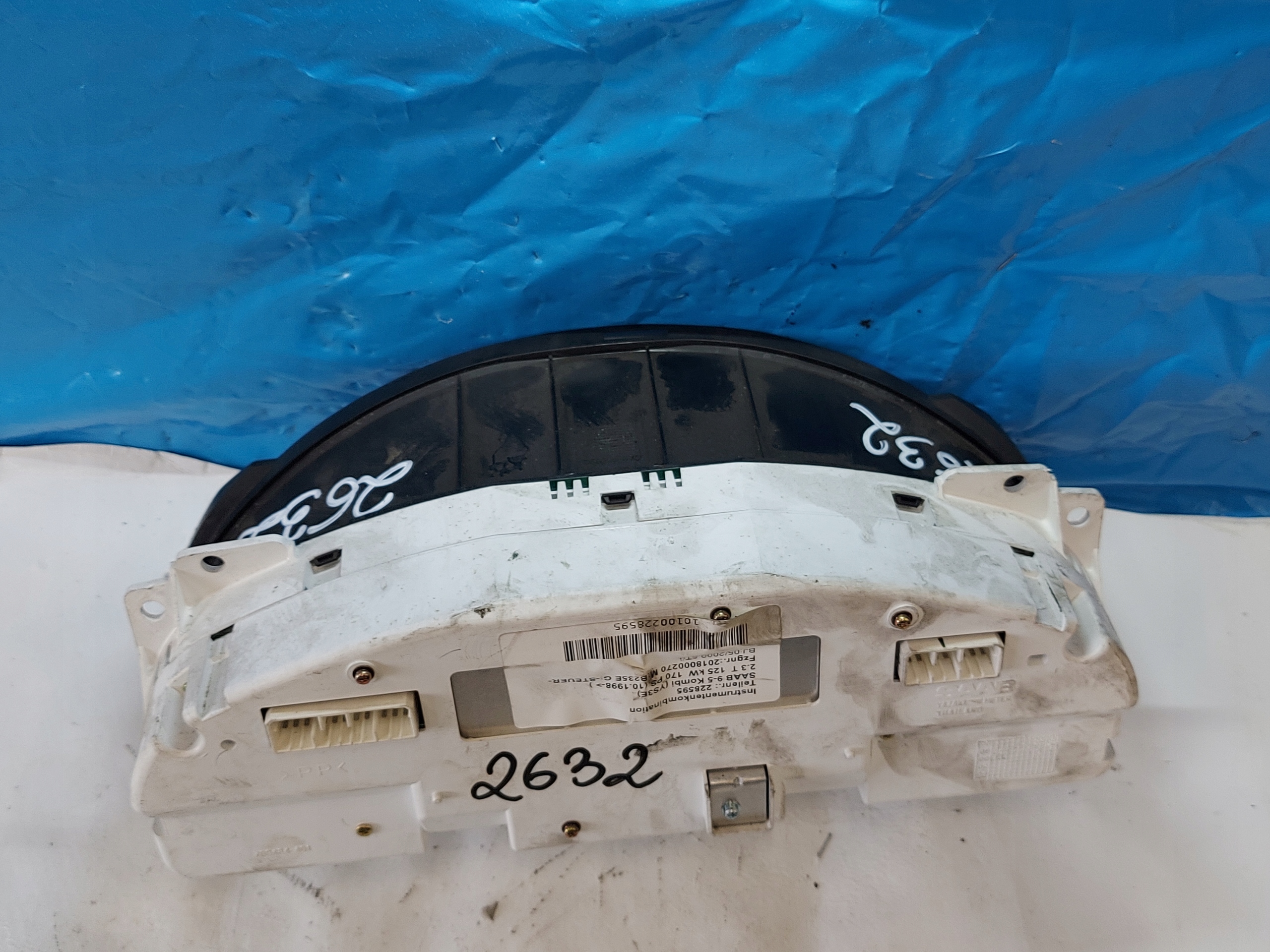 dials clock SAAB 9-5 2.3T 5042429