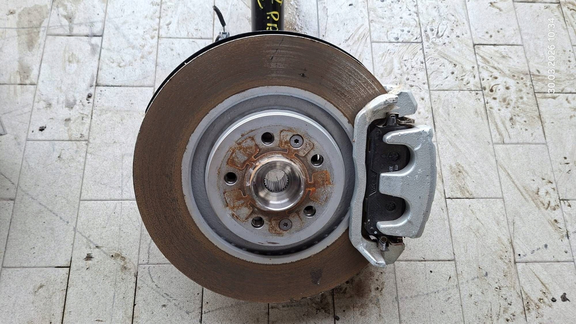 McPherson swing shock absorber front side right Renault Espace VI