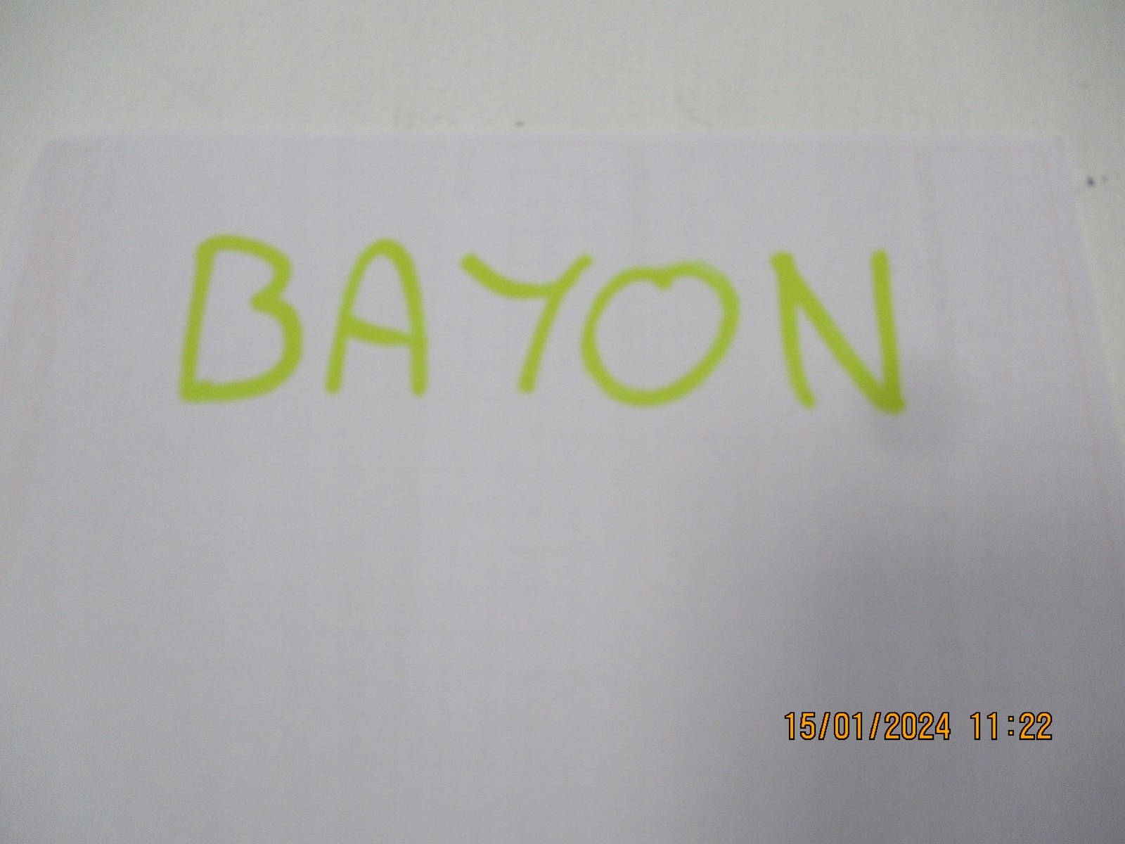 light LED DRL HYUNDAI BAYON left front