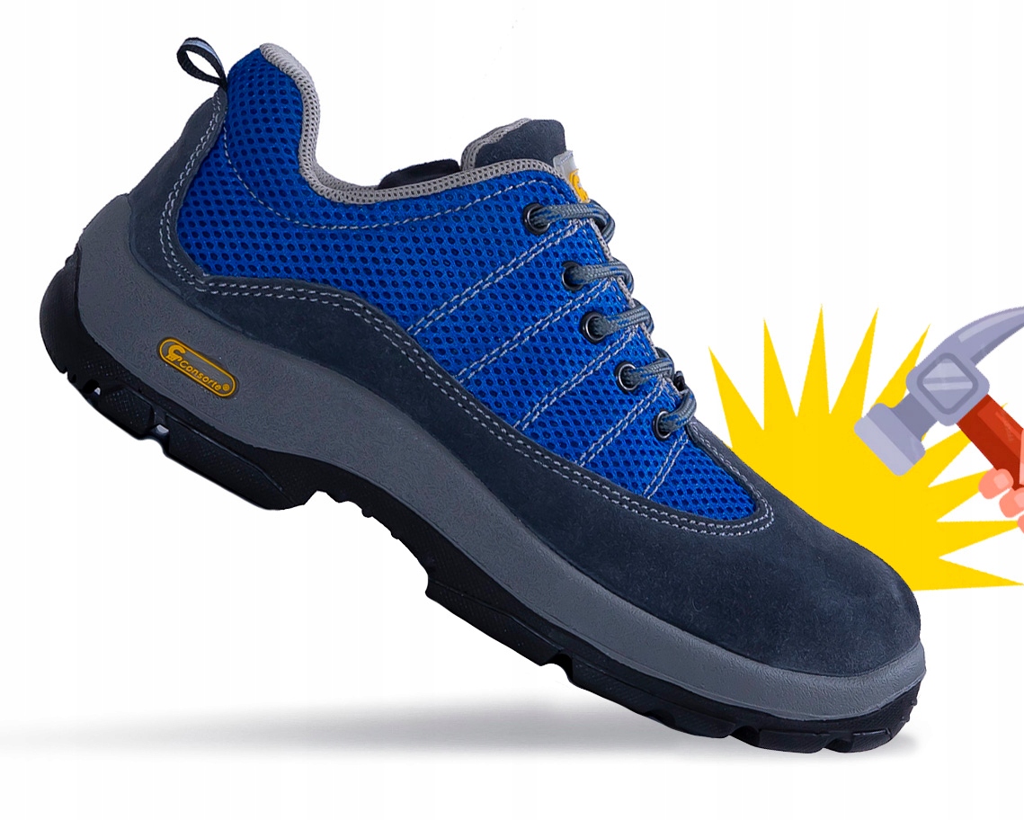 Buty robocze męskie Sportowe Adidasy obuwie do pracy oddychające mocne Bhp