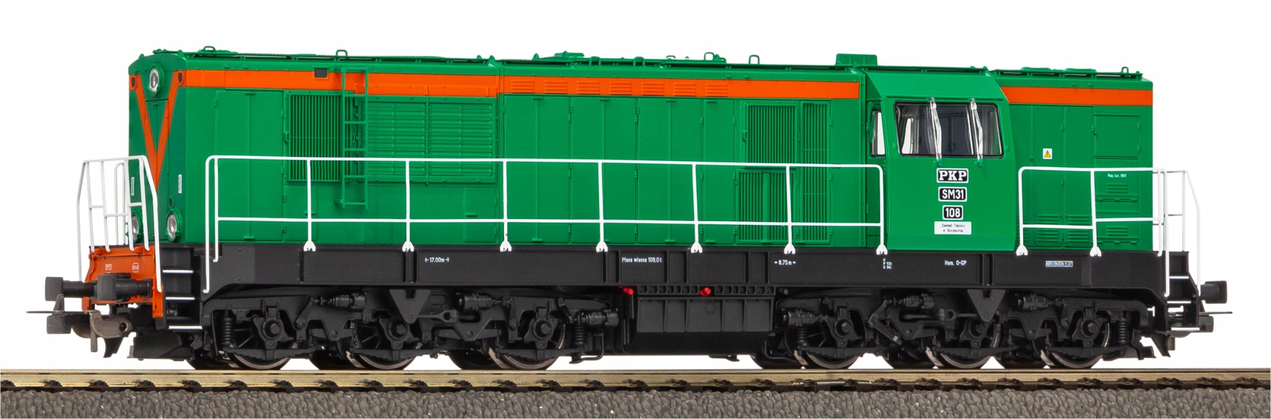 PIKO 52307 Lokomotywa spalinowa SM31-108 PKP Ep.V DCC+SOUND