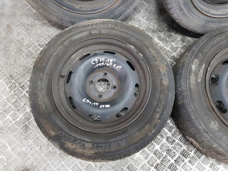 KOŁA FELGI OPONY 195/65/R15 CITROEN C3 III Rozstaw śrub 4x108