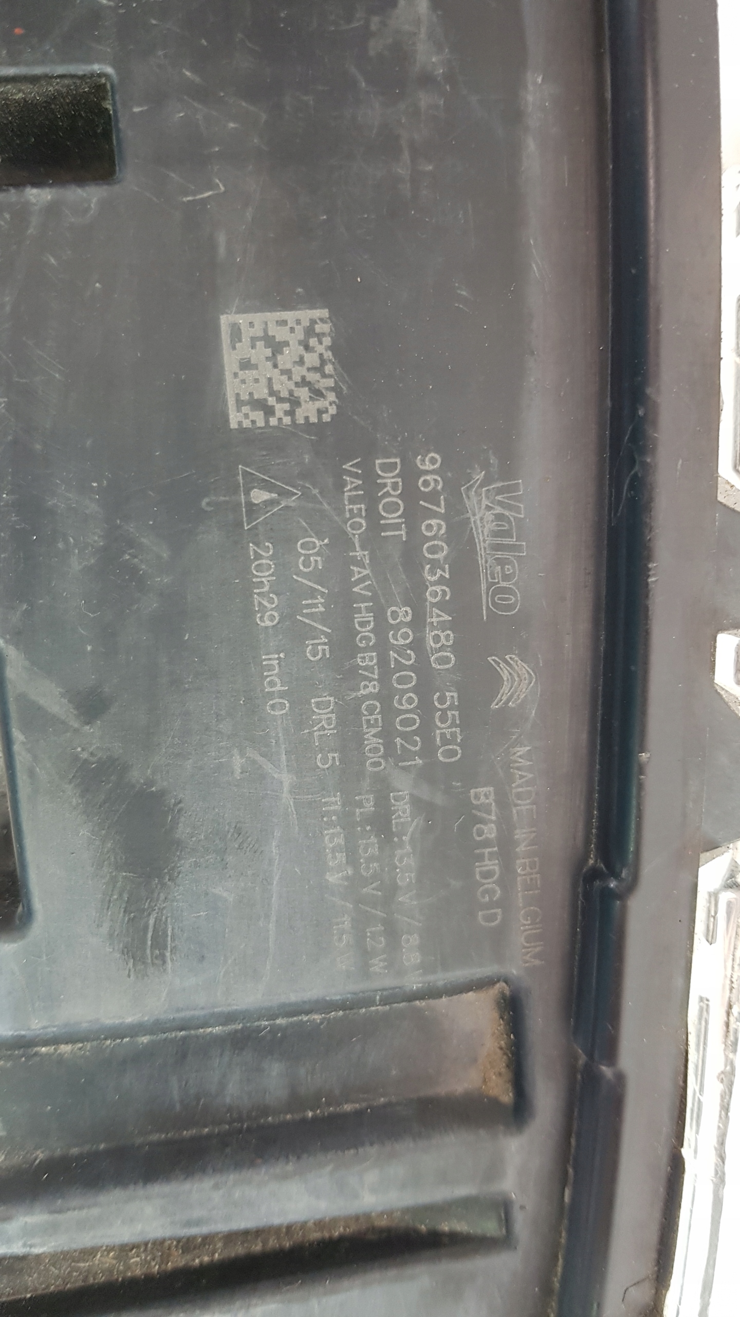 CITROEN C 4 C4 PICASSO Nebelscheinwerfer LED DRL 3167