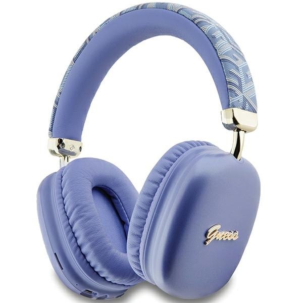 Guess Bluetooth sluchátka do uší GUBHK1GCTCSU fialová/fialová Gcube Metall