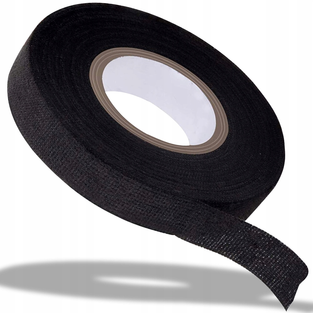 

Taśma Izolacyjna Parciana Materiał Czarna 15m 9mm