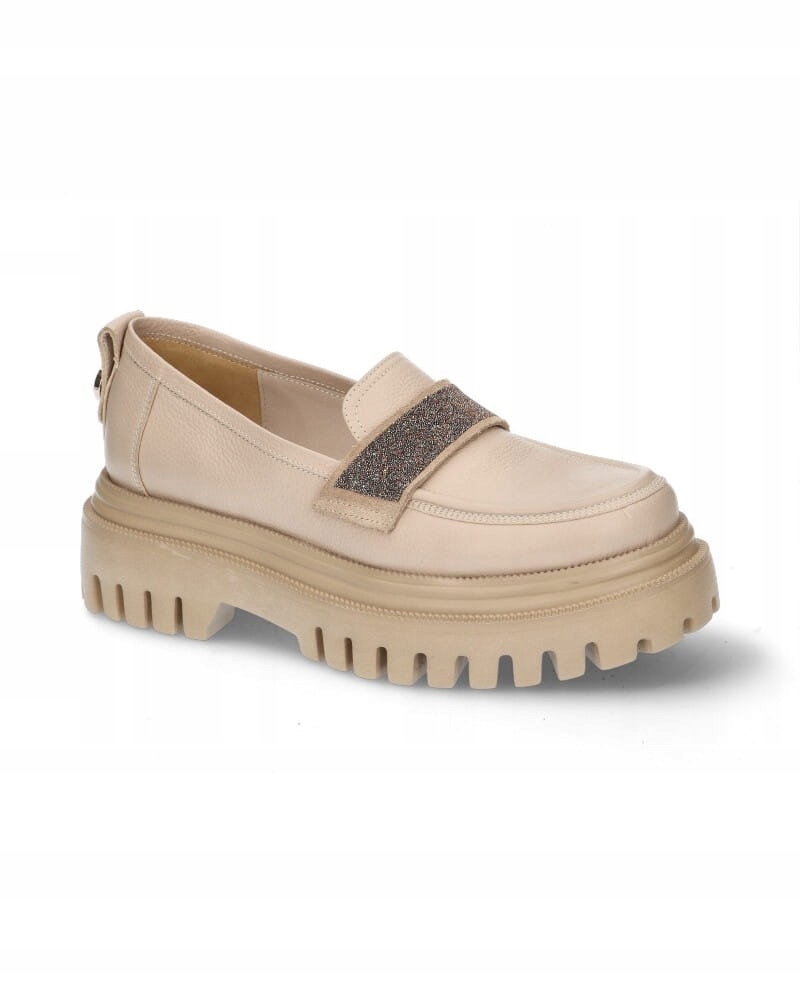 Dámské mokasíny Karino 4881/001-P Béžová 39, Béžová