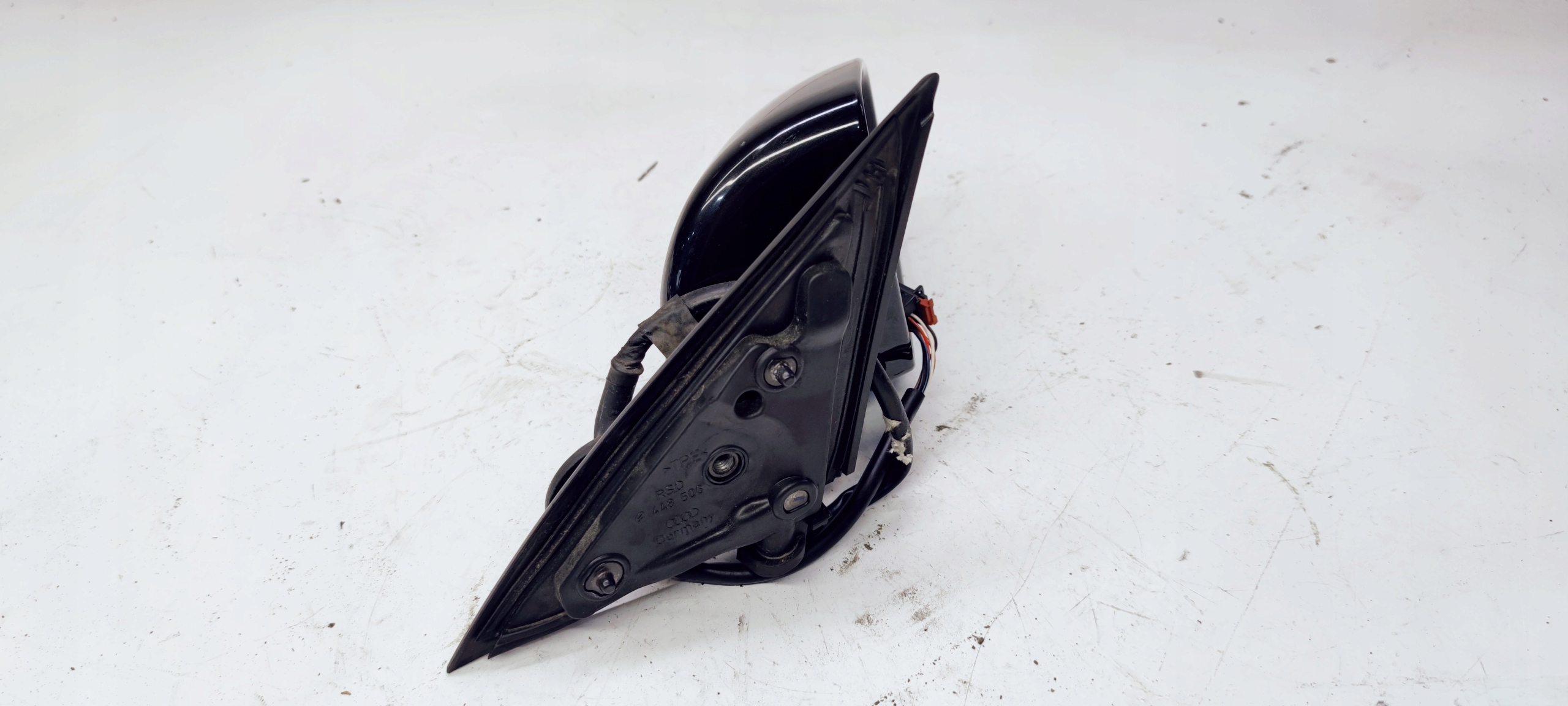 mirror right AUDI A6 C6 LZ9Y 7 PIN EUROPA
