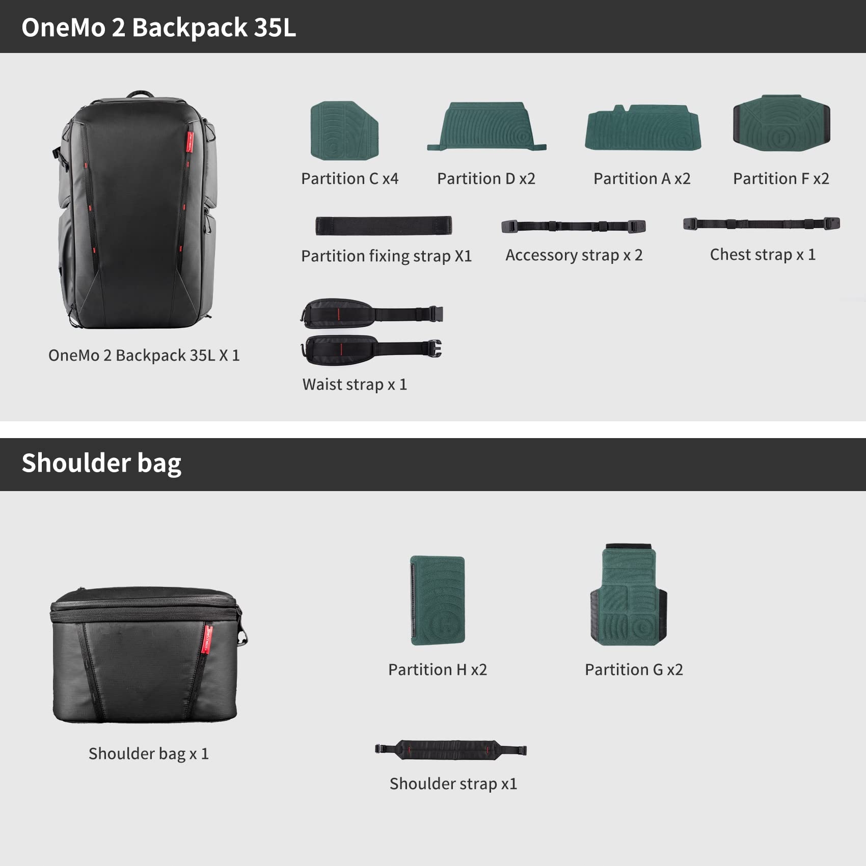 PGYTECH OneMo 2 Fotograficzny Plecak 35-45L Wodoodporny na Aparaty — miniatura 7