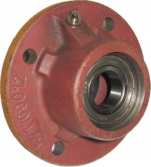 PIASTA KOŁA ZGRABIARKI PRZETRZĄSARKI KOMPLETNA STALOWA 4 OTWORY 4.00-10