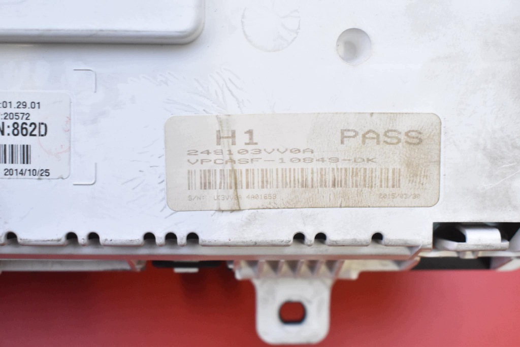 dials dials EU 248103VV0A NISSAN NOTE 2 II E12 1.2 VVT 80 KM 12-16