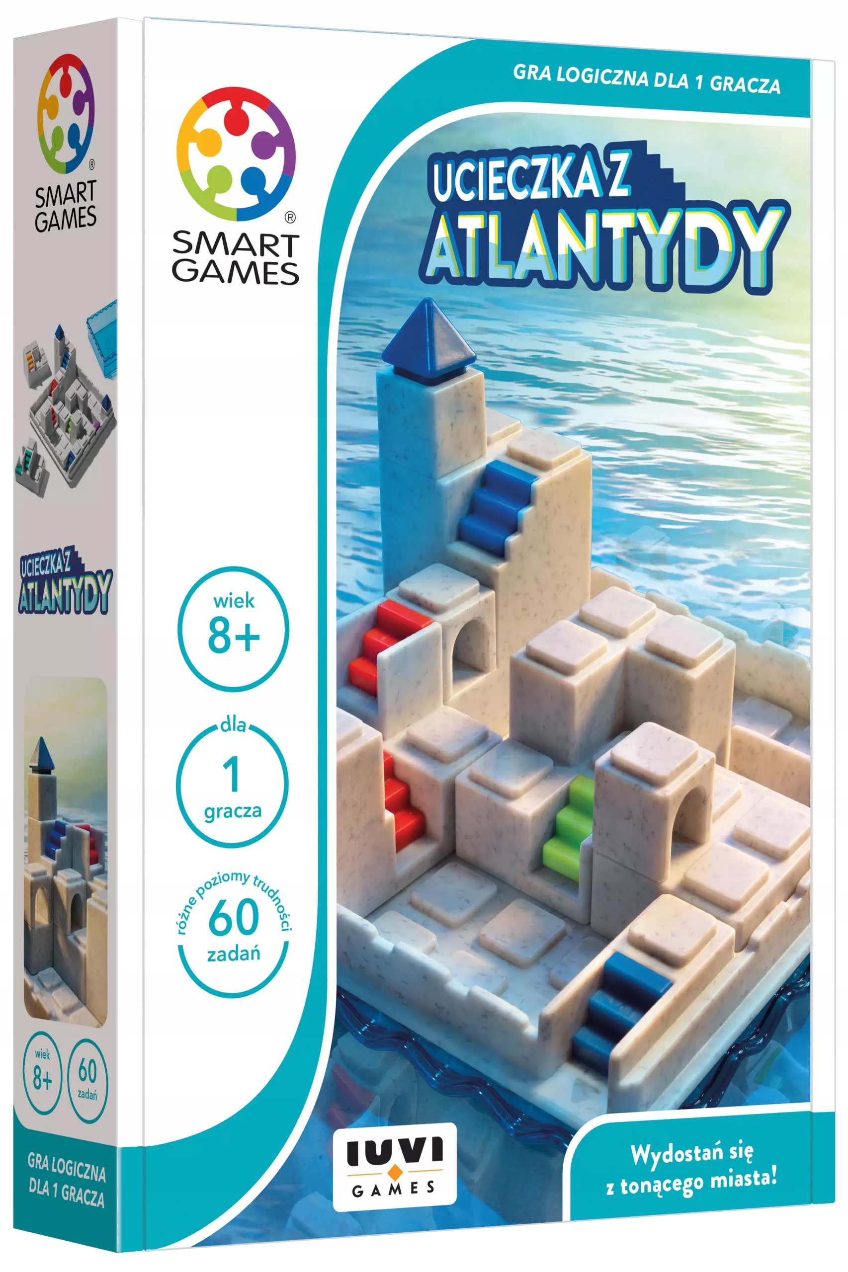 Smart Games Ucieczka Z Atlantydy Gra Logiczna Łamigłówka Dla Dzieci Podr