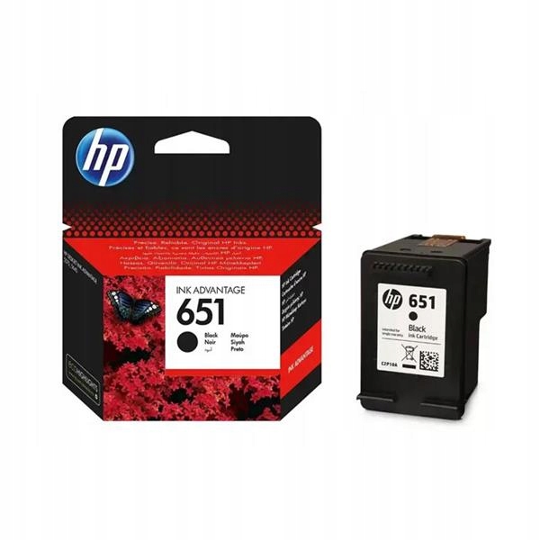 Originální inkoust Black Hp 651 (C2P10AE)