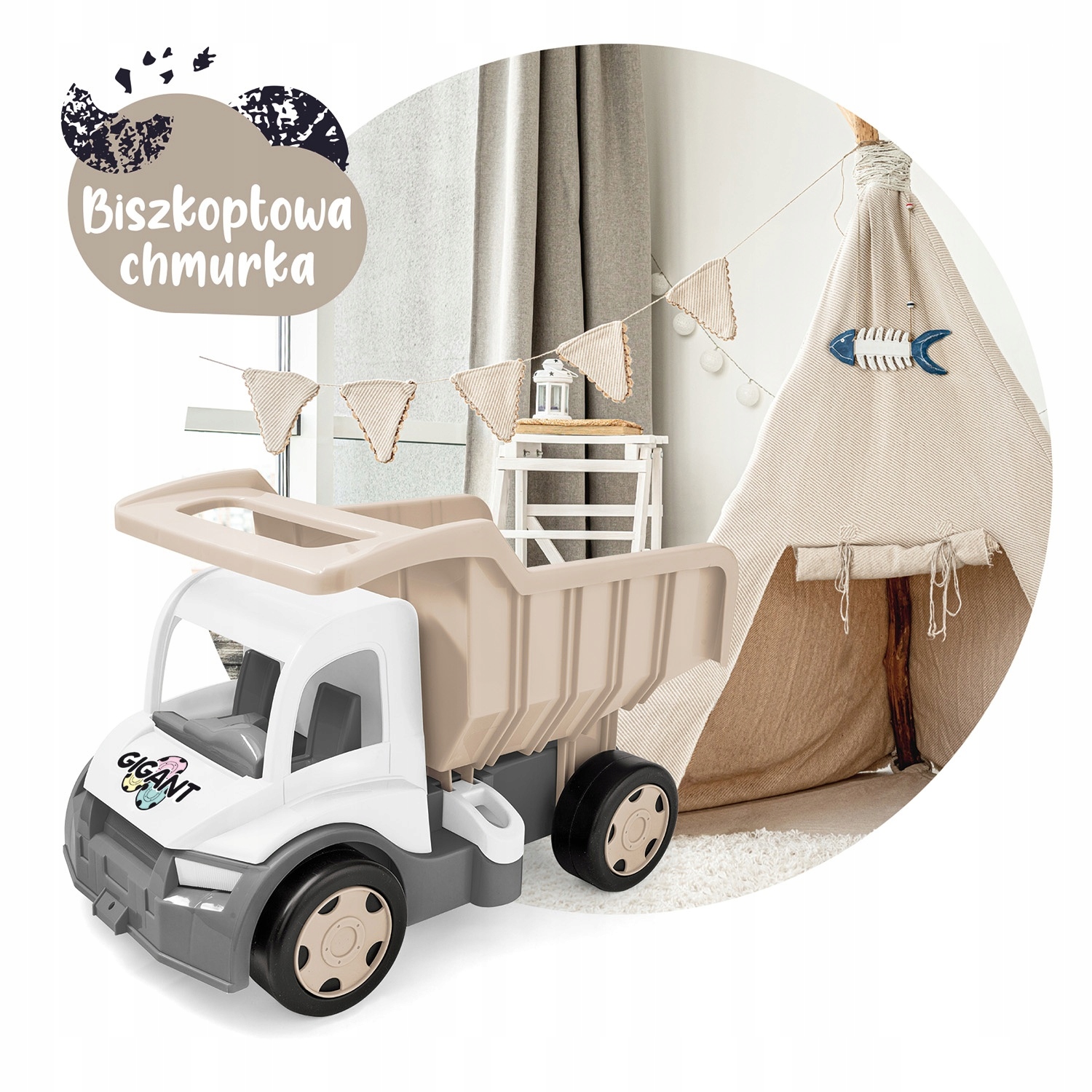 Biszkoptowa Chmurka Gigant wywrotka Marka Wader