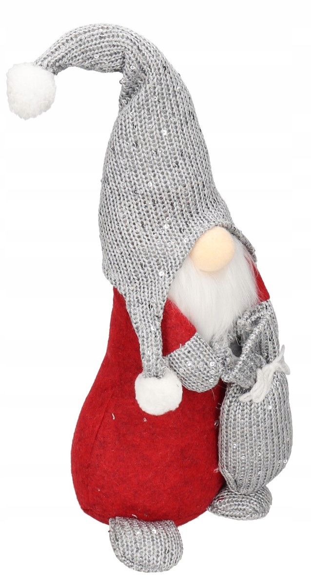 SKRZAT KRASNAL MIKOŁAJ Z WORKIEM ŚWIĄTECZNY DUŻY Marka Deko