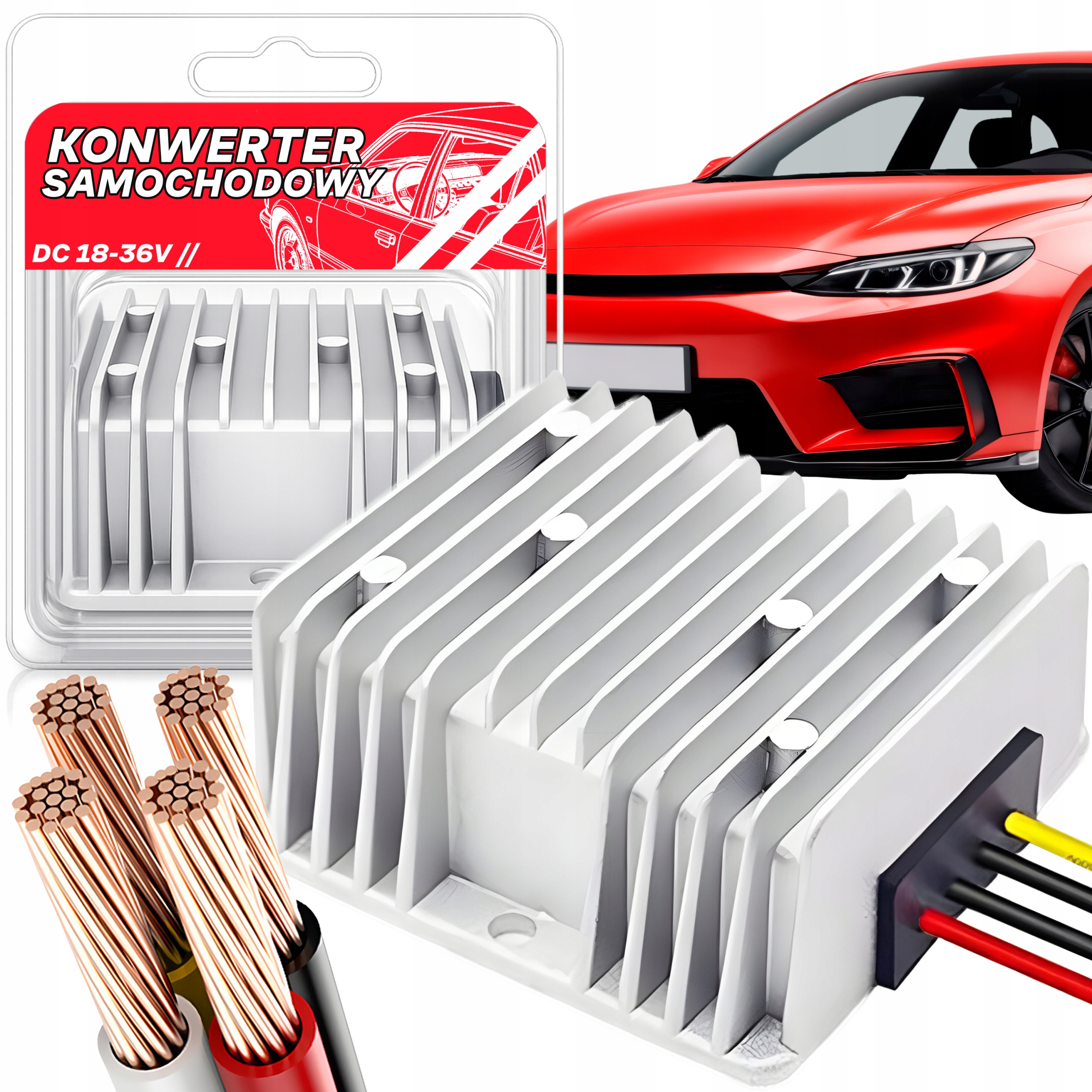 АВТОМОБИЛЬНЫЙ ПРЕОБРАЗОВАТЕЛЬ ПОСТОЯННОГО ТОКА 18-36 В, ПРЕОБРАЗОВАТЕЛЬ НАПРЯЖЕНИЯ