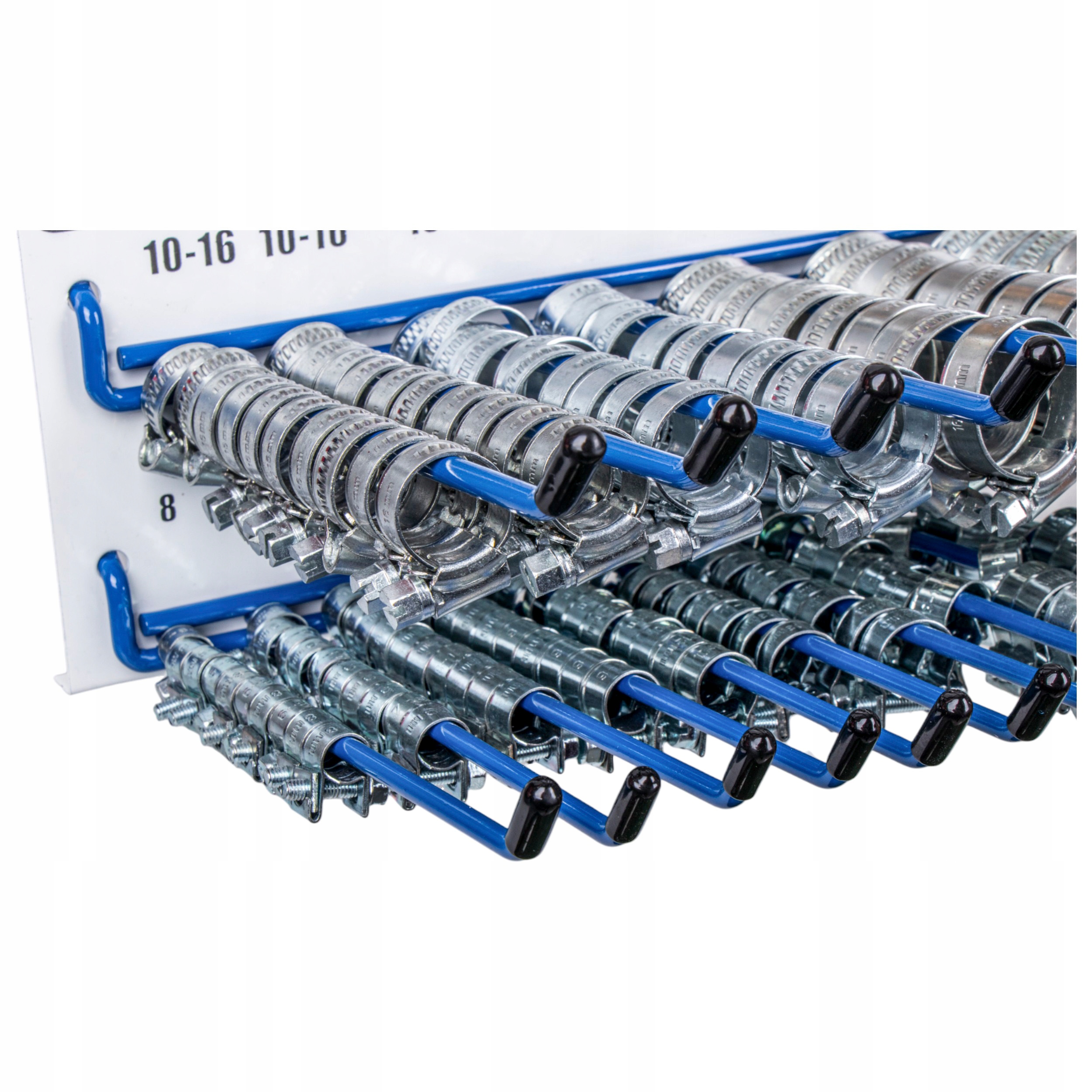 OPASKI OBEJMY ŚLIMAKOWE ZACISKOWE 220el + WIESZAK Szerokość 9 mm