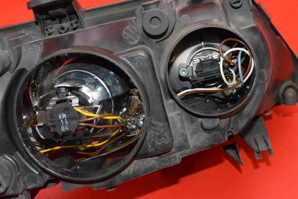 REFLEKTOR left light front lens EU 155819 SAAB 9-3 2 II 02-07