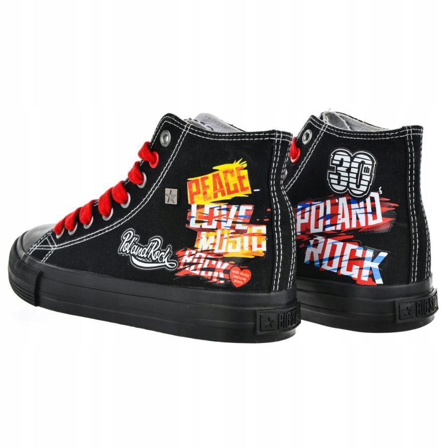 BUTY MĘSKIE TRAMPKI LIMITOWANA KOLEKCJA Big Star x Pol’and’Rock Festival Rozmiar 43