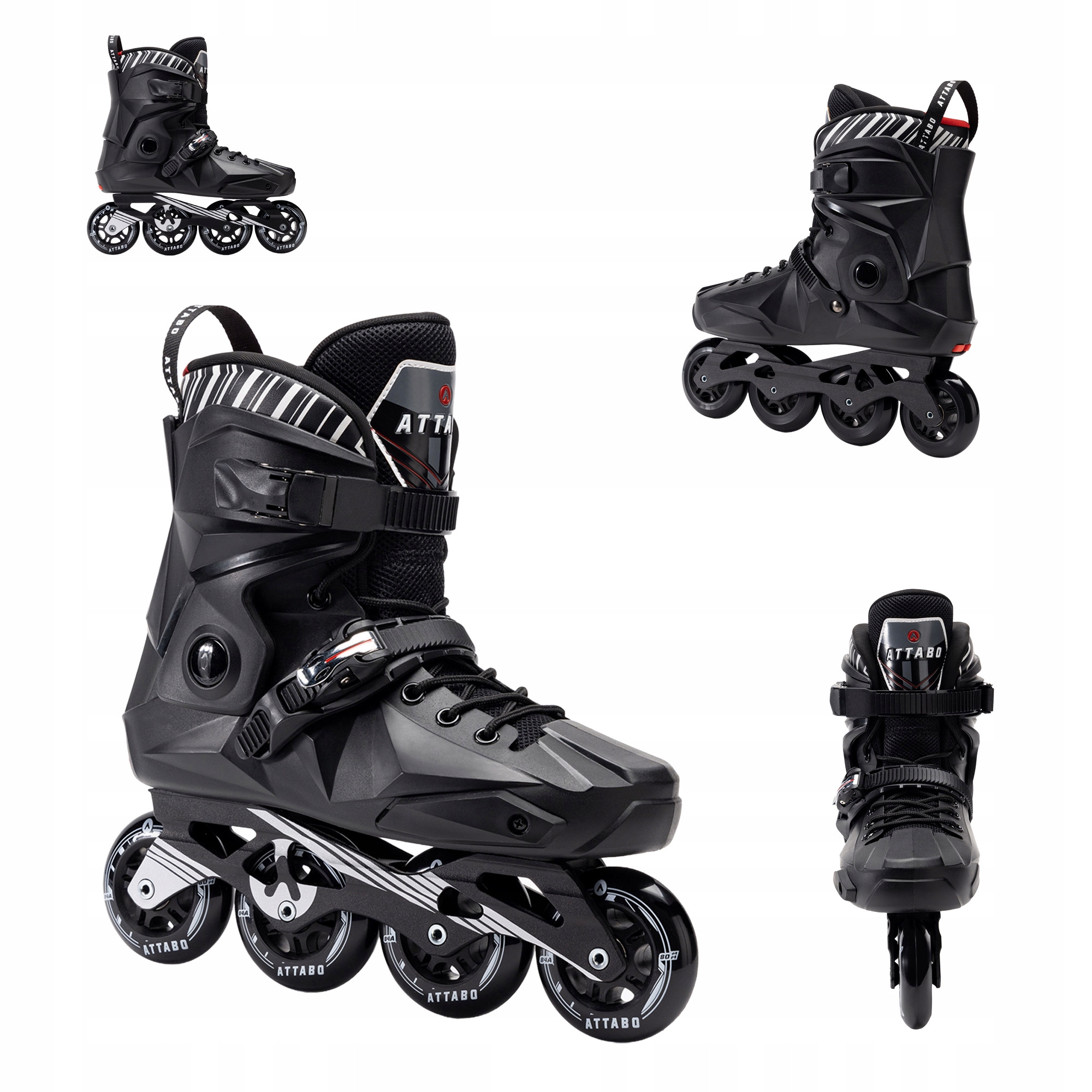 Rolki ATTABO Riftskates czarne