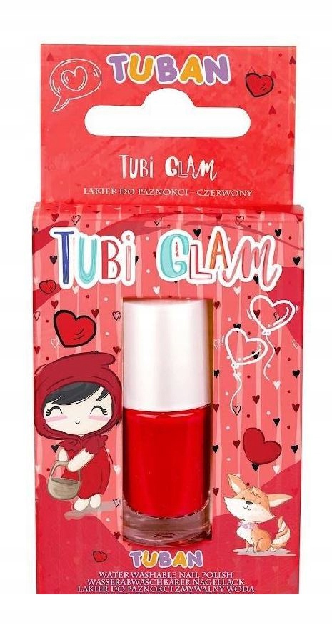 TUBI GLAM CZERWONY