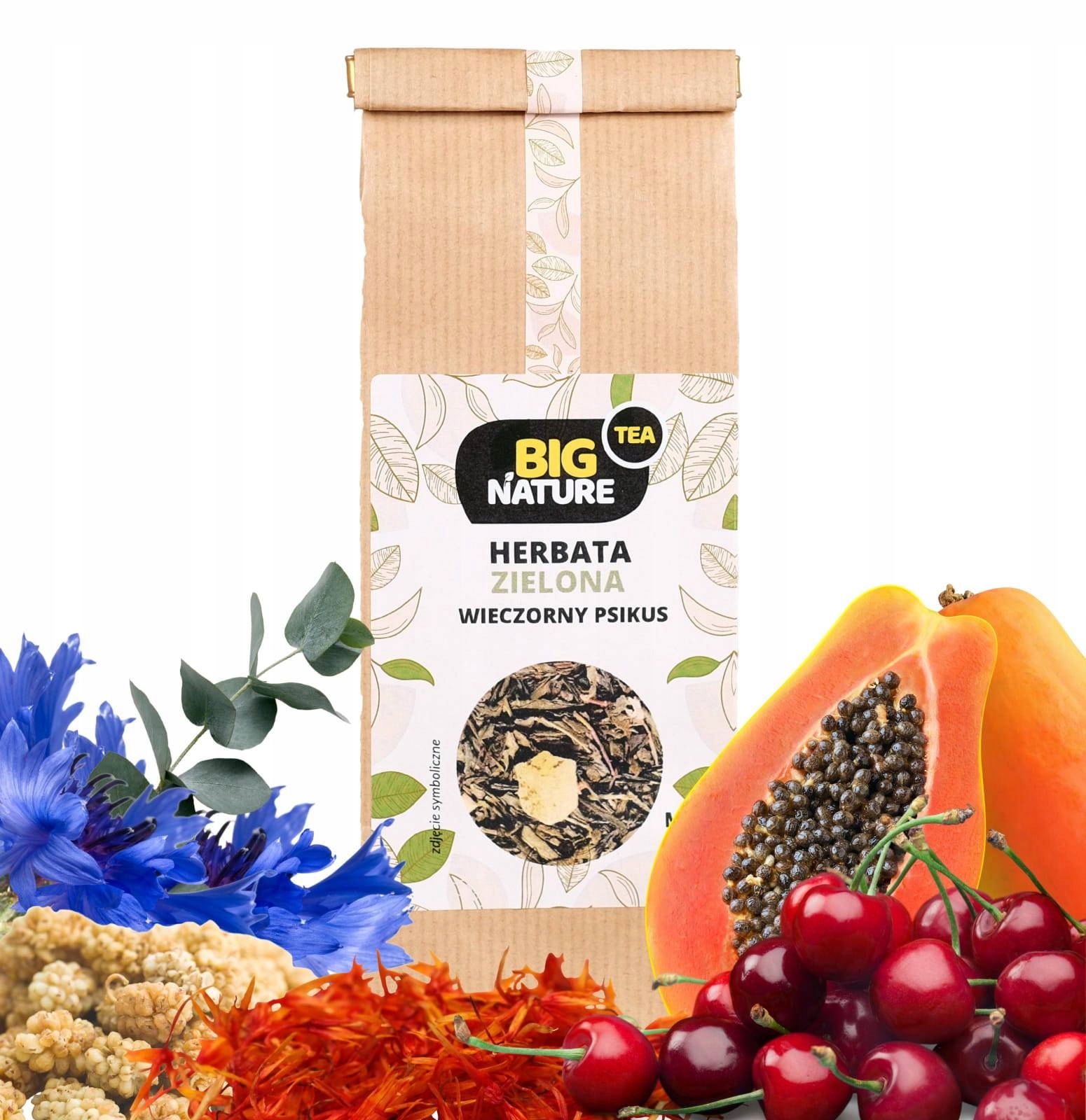 Herbata zielona WIECZORNY PSIKUS 50g - BIG NATURE — 3