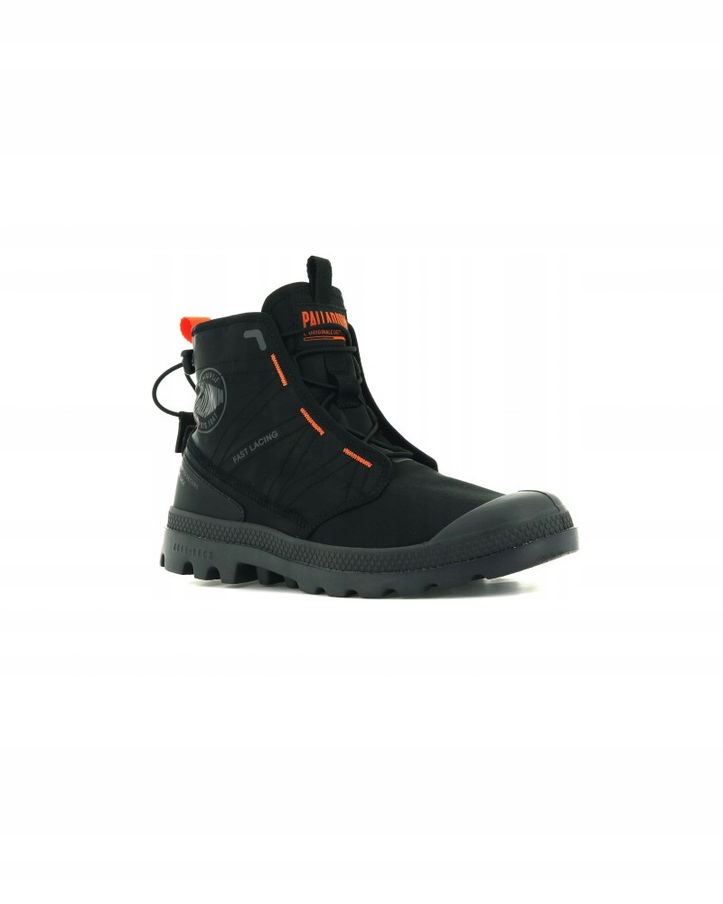 Kotníkové boty Palladium Pampa Travel Lite Black 40