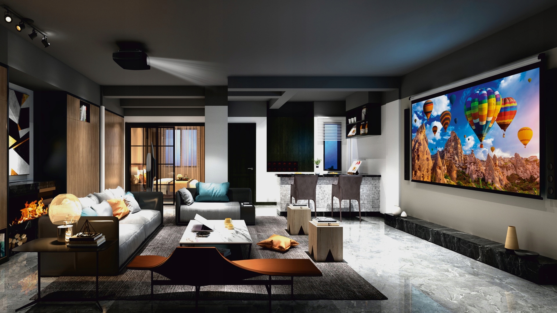 Projektor laserowy 4K Epson EH-LS12000B, od ręki Kontrast (x:1) 2500000