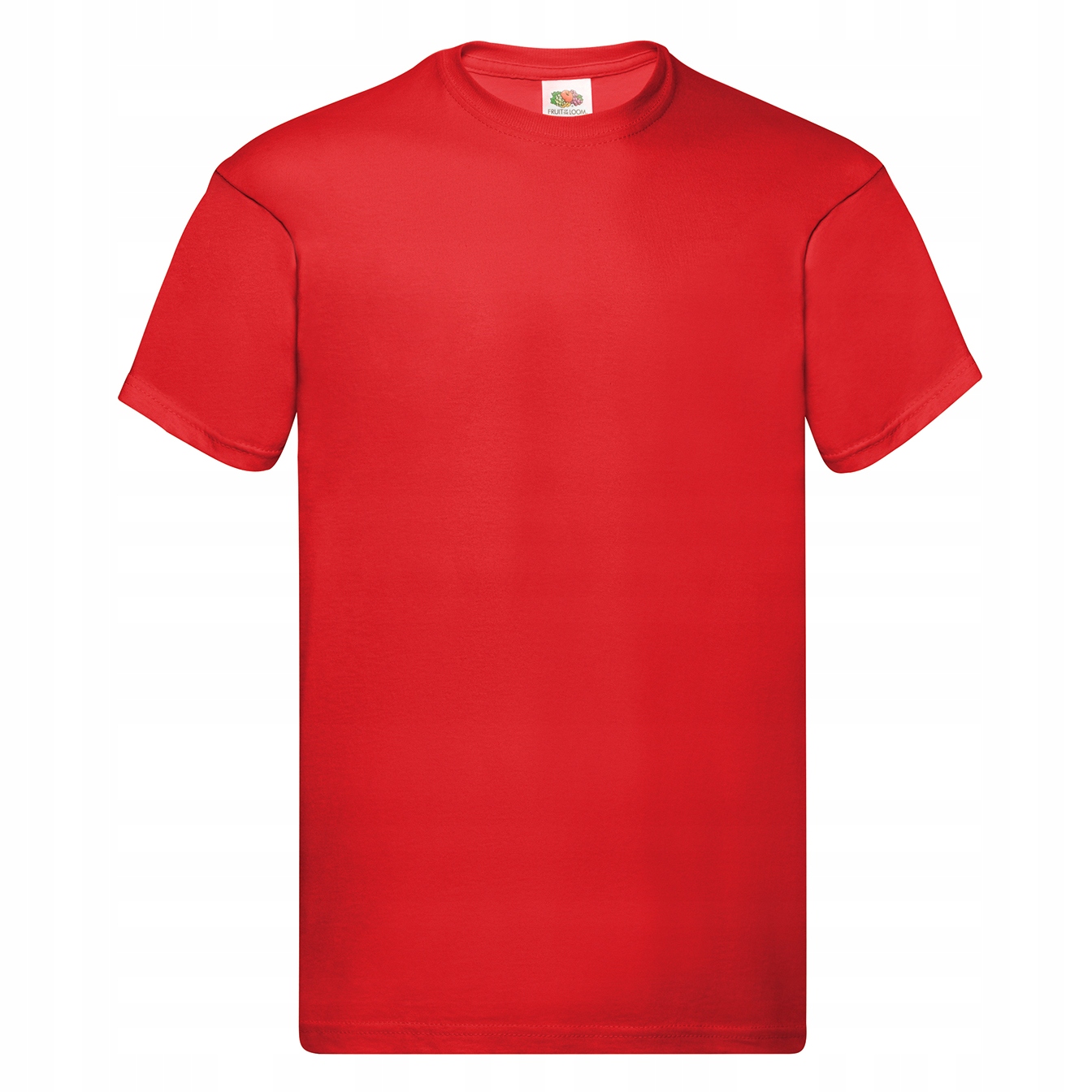

T-shirt Koszulka Fruit Of The Loom red S