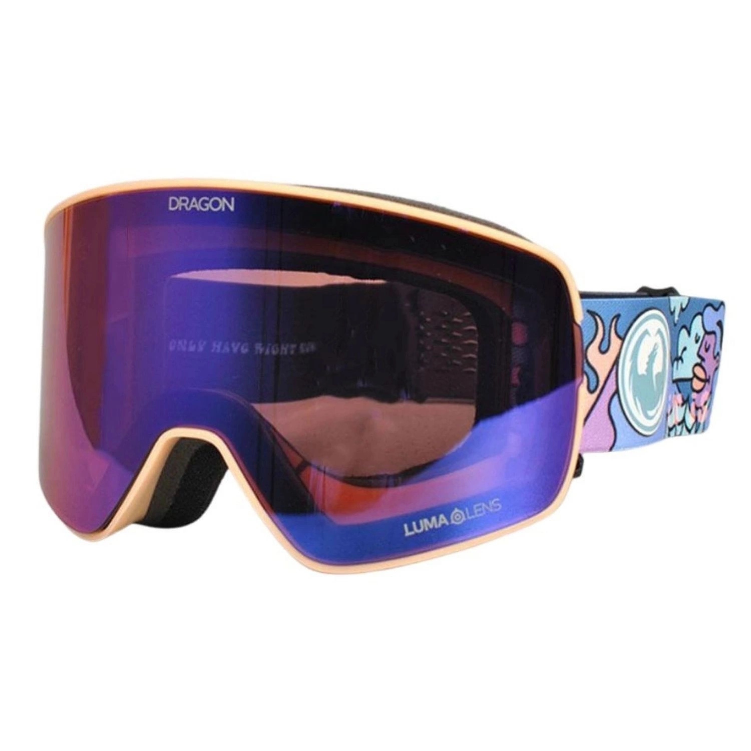 Lyžařské brýle Dragon NFX2 Lumalens snowboardové, dvě skla S2 a S1