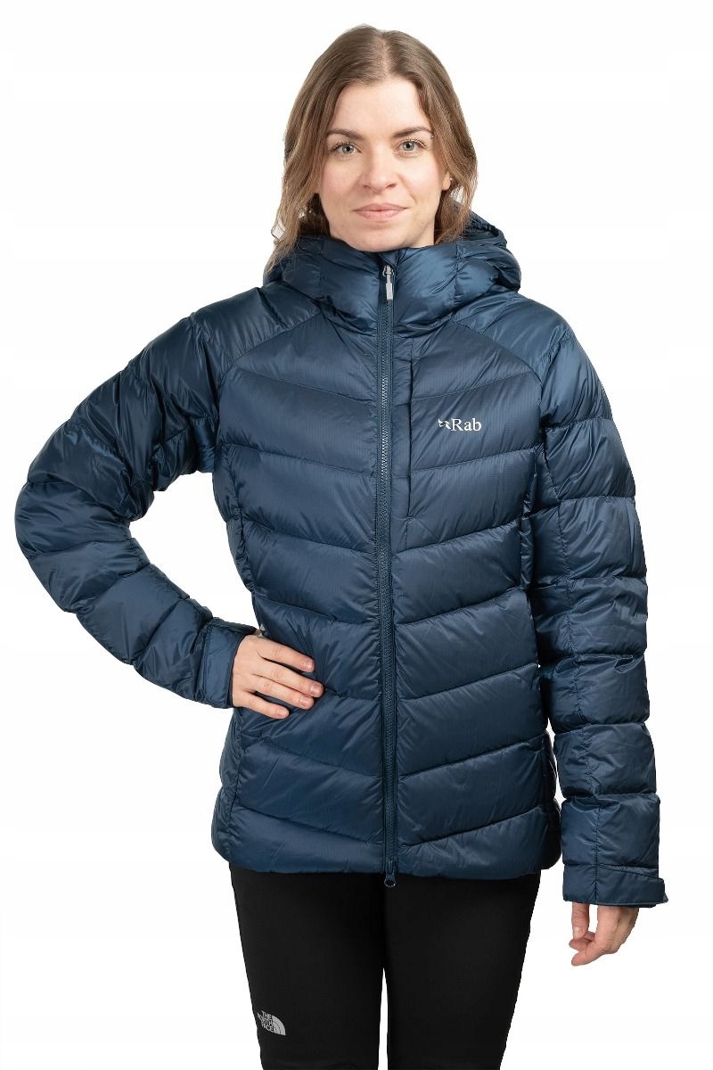 Rab Dámská péřová bunda Glaceon Pro Women modrá 14_L