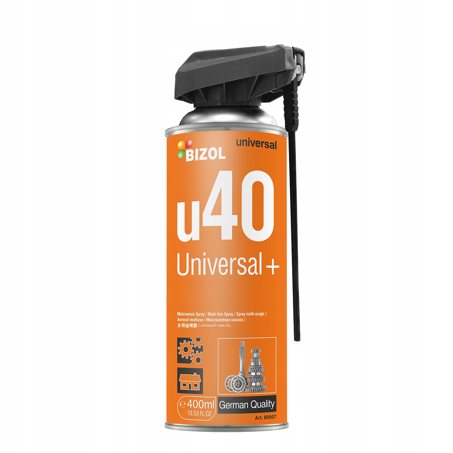 

Bizol Universal+ U40 Smaruje Penetruje Czyści