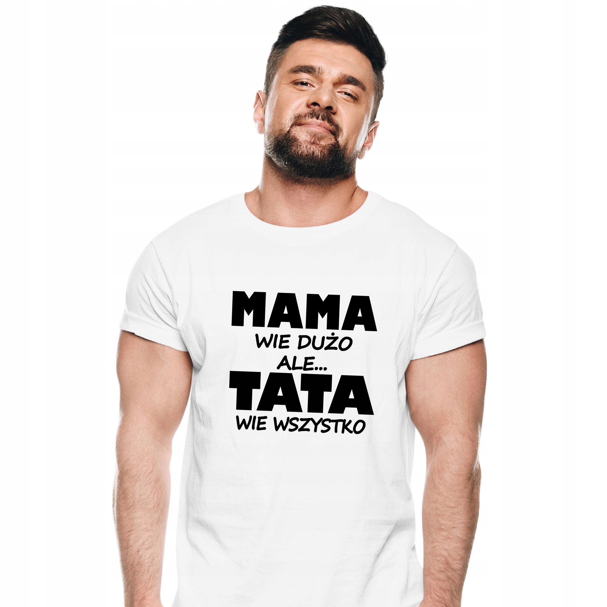 

Koszulka Zabawny Prezent Ojciec Tata Wie Wszystko