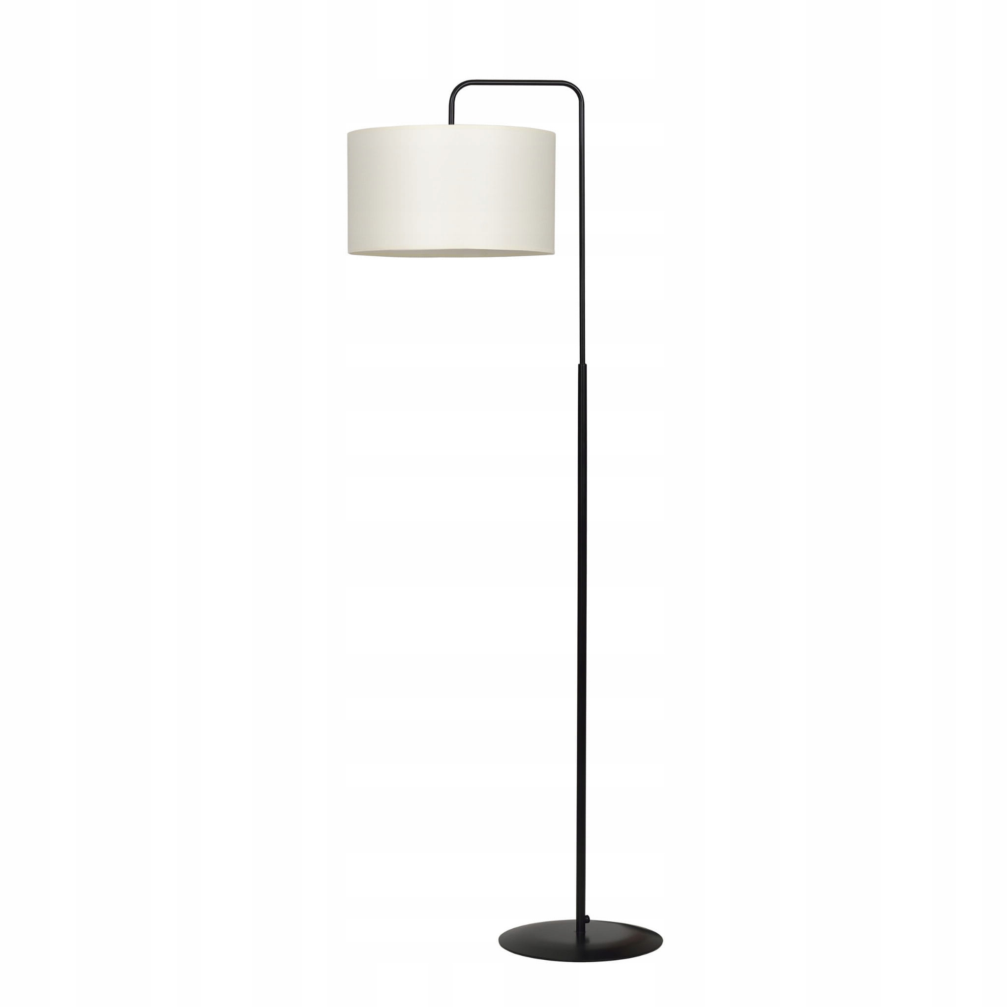 Emibig Podlahová lampa Trapo 150 cm čierna/Ecru E27 15W IP20