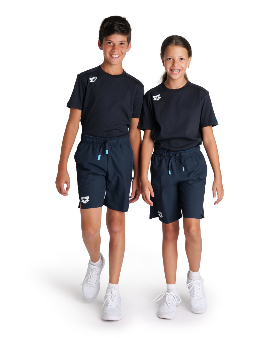 Spodenki Arena Junior Team Bermuda Panel Navy 140