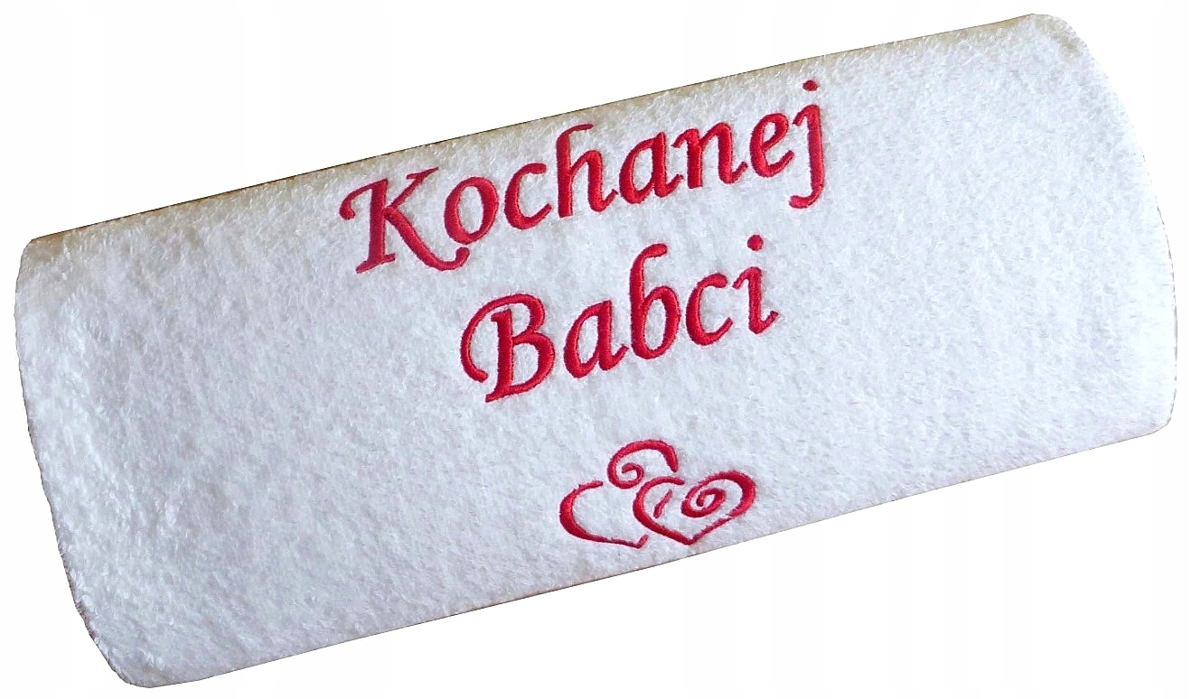 

Prezent na Dzień Babci I Dziadka ręcznik z Haftem