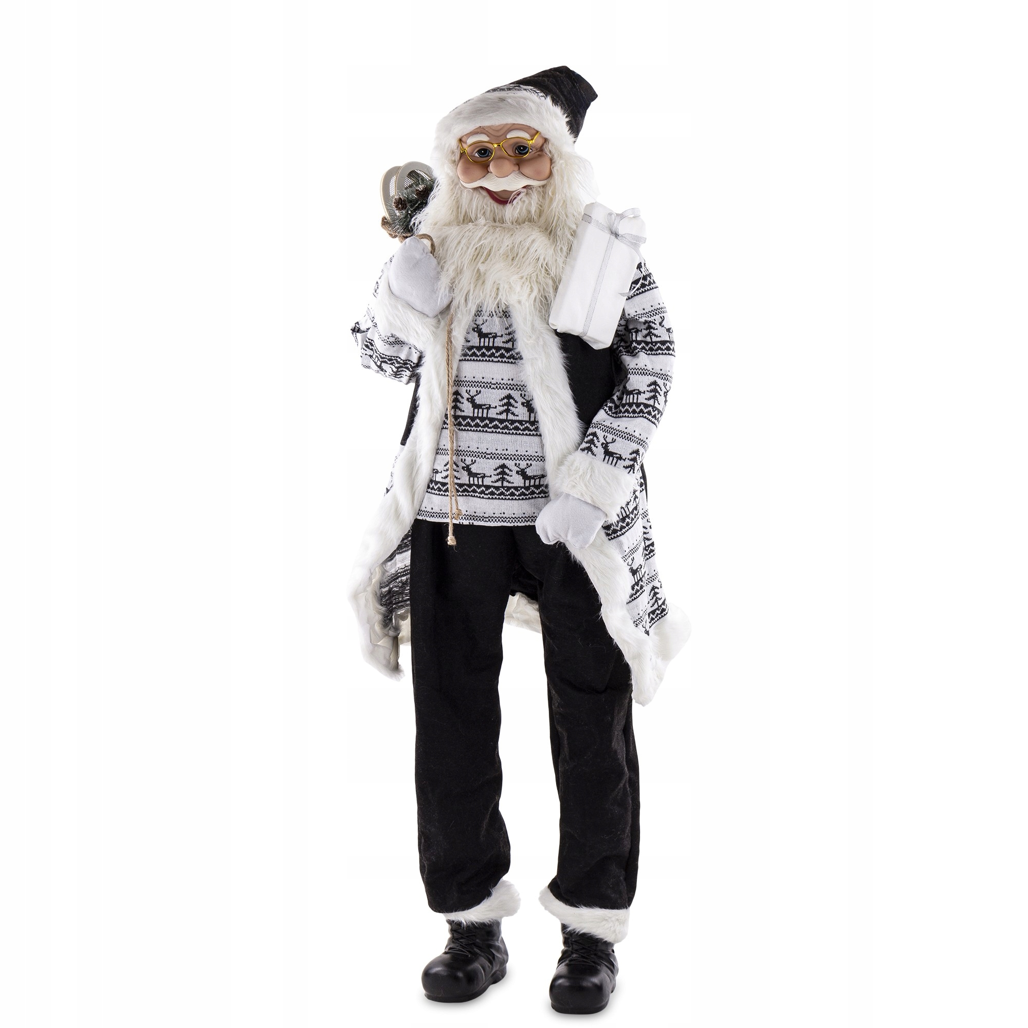 Veľký Mikuláš Vysoká Figúrka Na Vianoce Darček Pod Stromček 180 cm.