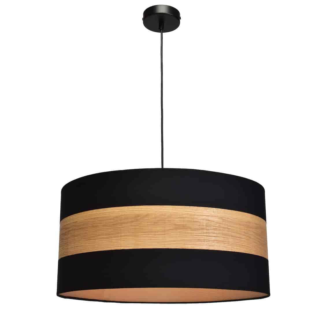 Závěsná lampa Milagro Terra MLP6290 1xE27 50 cm, dřevo, kov, nastavitelná