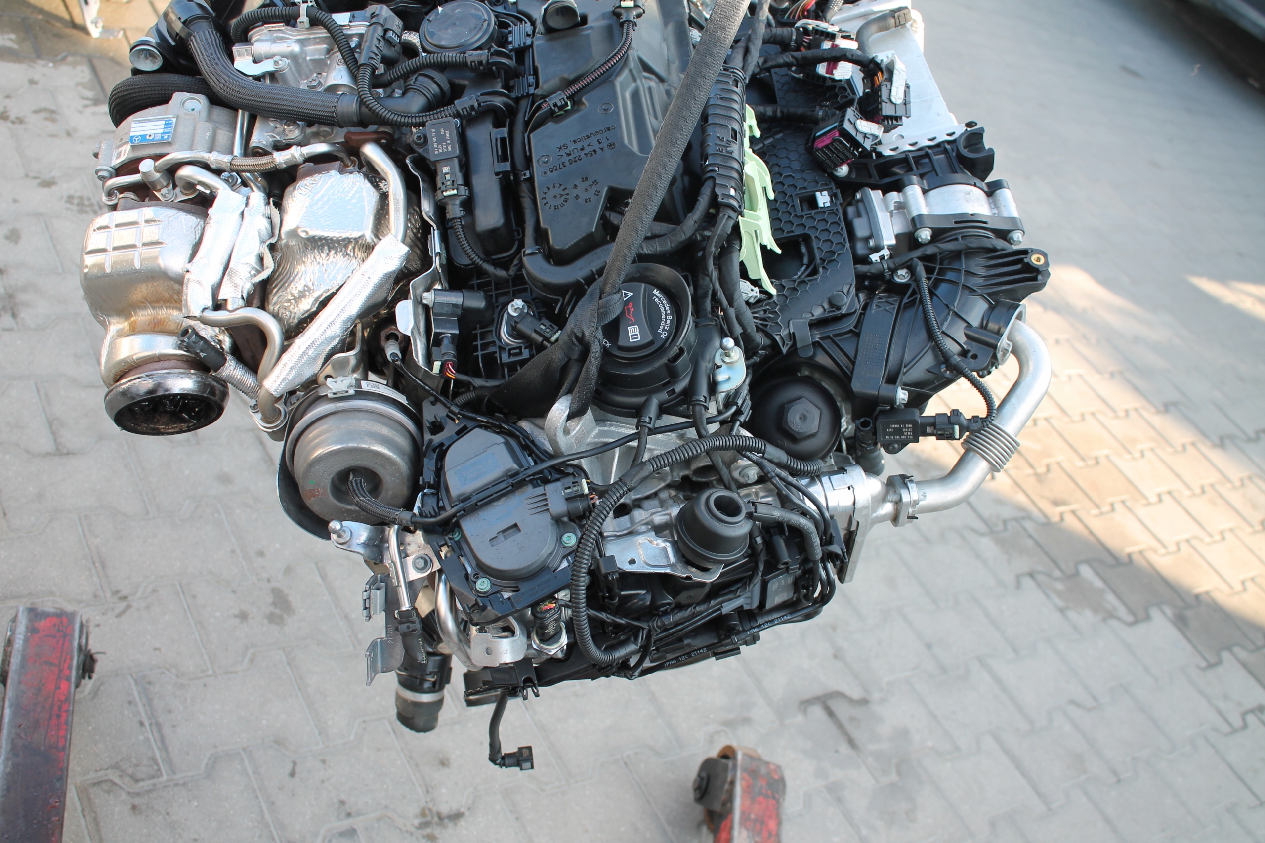 engine complete MERCEDES GLC GLE GLS C KLASA E 654820 BITURBO 8TYS KM