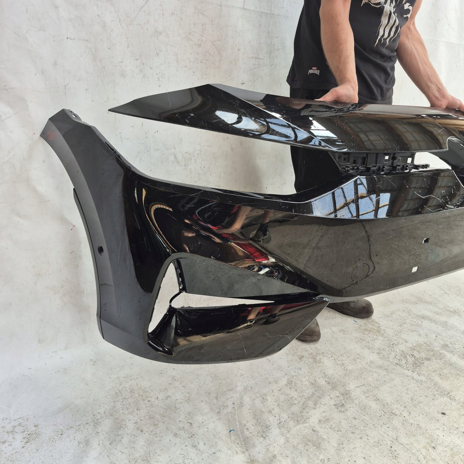 VW ID 7 ID.7 23-> bumper front front PDC