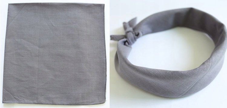 CHUSTKA BANDAMKA APASZKA BANDANA RÓŻNE KOLORY Długość 54 cm