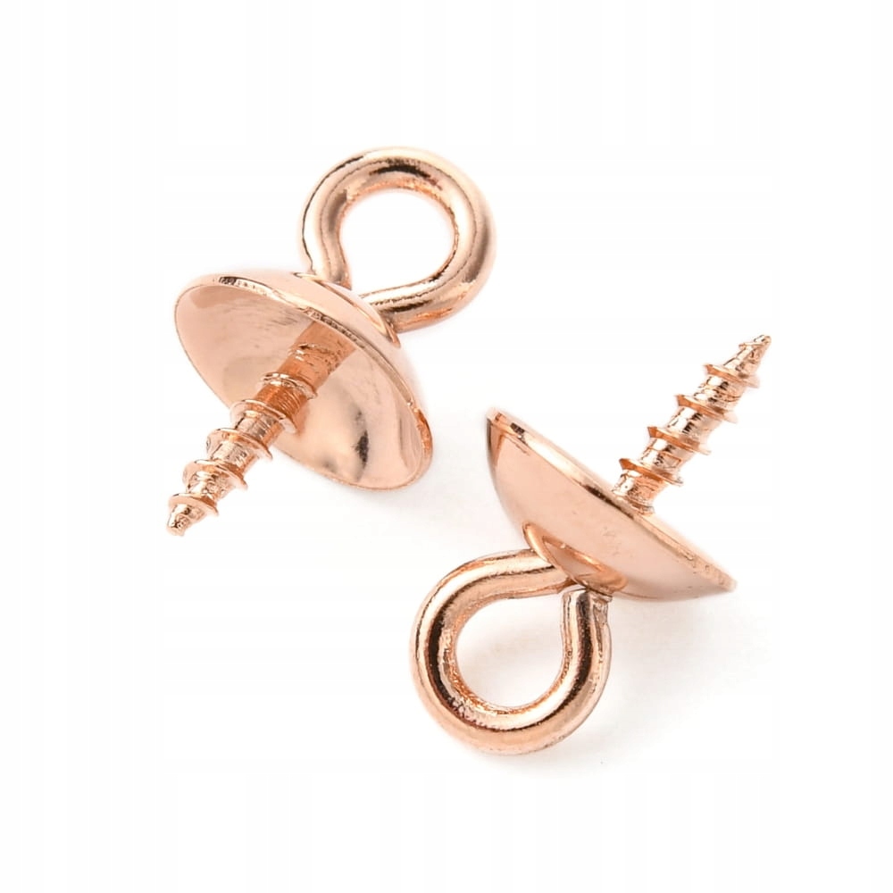 haw42 szpilka haczyk stal nierdzewna 6x10mm r.gold